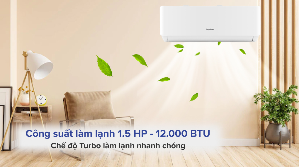 Máy lạnh Nagakawa Inverter 1.5 HP NIS-C12R2T28 - Công nghệ làm lạnh