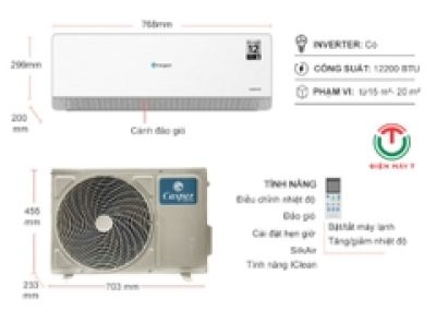 Máy Lạnh Casper Inverter 1.5 Hp QC-12IS36 ( 2024 )