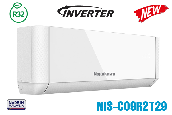 NIS-C09R2T29, Điều hòa Nagakawa 9000BTU 1 chiều inverter