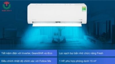 Điều hòa Midea 9000BTU 1 chiều inverter  MAG-10CDN8